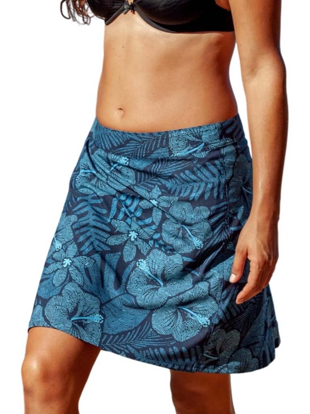 Versatile Length 2 Wrap Skirt with Pocket - Perfect for Beach & Casual Wear
